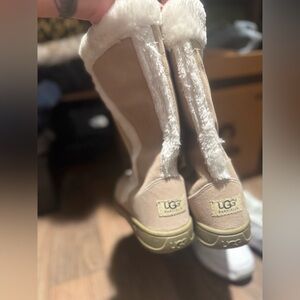 UGG Tan Shearling Boots